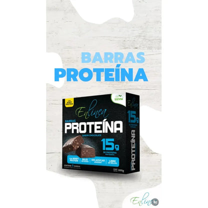 Barras De Proteína Sin Azúcar sabor Chocolate