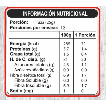 Cereal Sin Azúcar Inflado De Trigo 300g