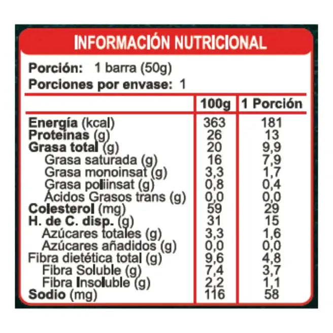 Barras de Proteína con Chocolate Coco Sin Azúcar| Pack de 5