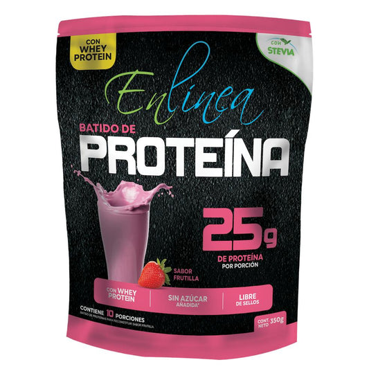Batido de Proteína Sin Azúcar sabor Frutilla 350g