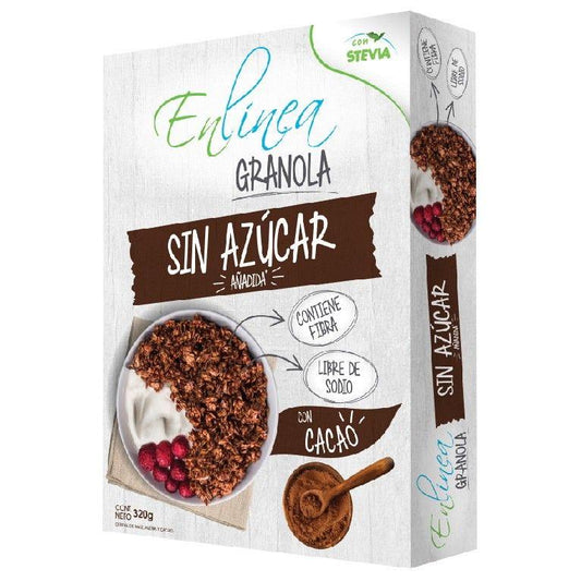 Cereal Sin Azúcar Granola Con Cacao 320g