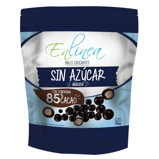 Cereal Sin Azúcar Balls Crocante 85% Cacao